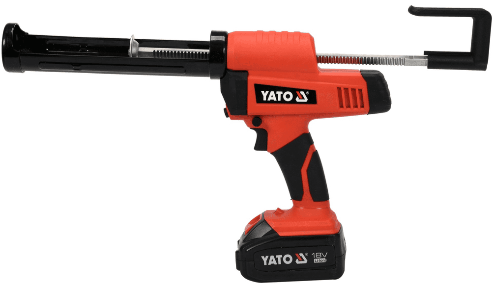 Аккумуляторный пистолет для клея и герметика 18V, 225мм, 4,0Ah, YATO (YT-82888): цена в Минске - Стант Креп.
