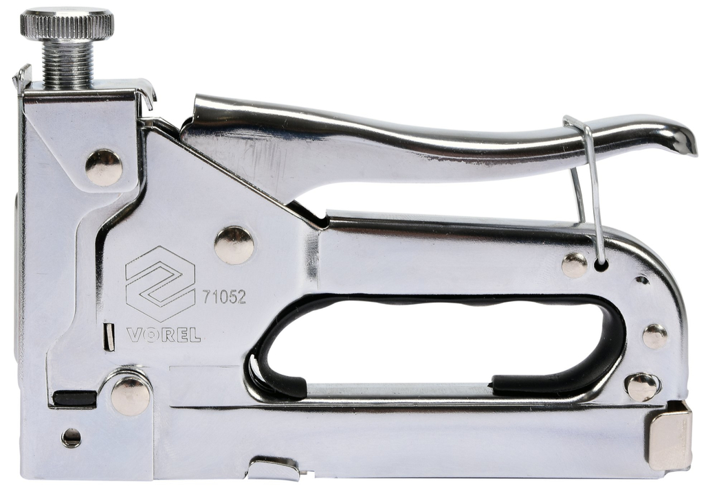 Степлер металлический с регулировкой 4-14мм Vorel (71052): цена в Минске - Стант Креп.