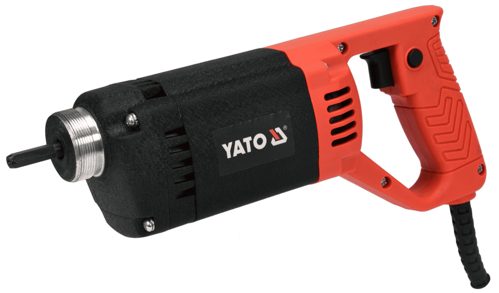 Глубинный вибратор для бетона 1200W, с виброшлангом 35мм х 3,5м, YATO (YT-82600)