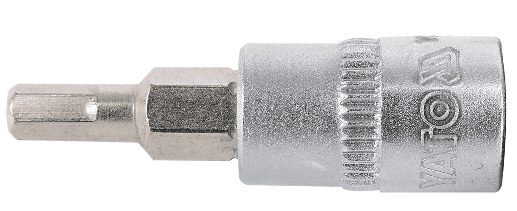 Головка торцевая с вставкой HEX 1/4", YАТО, L37мм: цена в Минске - Стант Креп