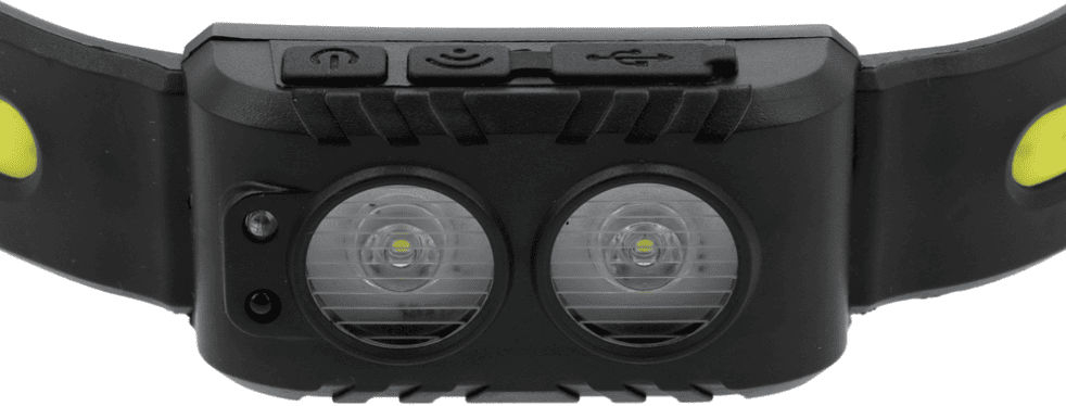 Налобный LED фонарь с датч. движения 1.5W, 200Lm, 3.7V, 0.4Ah, USB, Sthor (88682) - купить в каталоге Стант Креп.