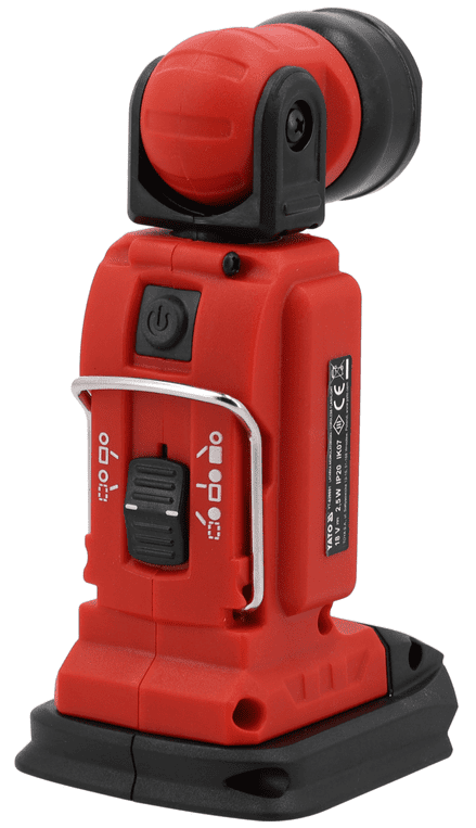 Светодиодный фонарь LED 2в1, 18V, 250 Lm, без АКБ, YАТО (YT-829691) - купить в каталоге Стант Креп.