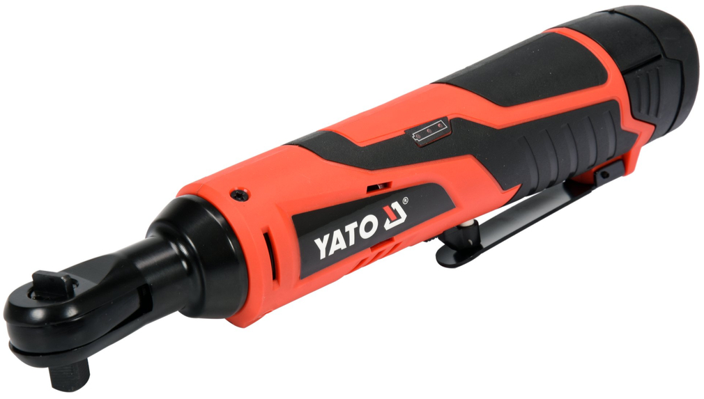 Аккумуляторная ударная трещотка 12V, 3/8'', 45Nm, 2,0Аh YATO (YT-82902)